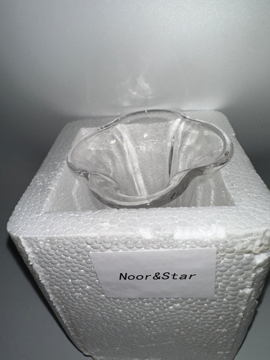 Crystal Stackable Dessert Cups - Parfait Glass Jar for Ice Cream, Milkshake & Pudding