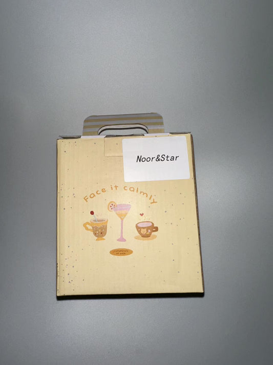 Blue-Green Floral Mug Gift Set - 390ML Under Glaze Ceramic Cup with Lid & Spoon.Exquisite Gift Box Packaging for Holiday Gifts, Birthday Surprises, and Daily Use.